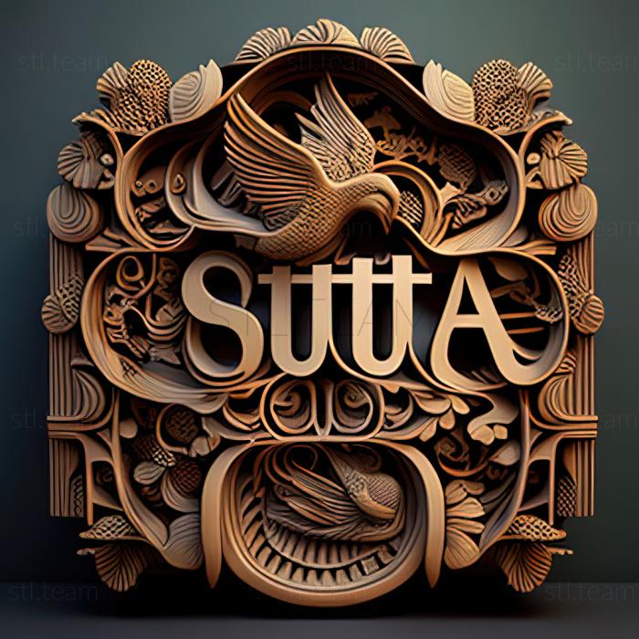 3D model Sutra Sutta (STL)